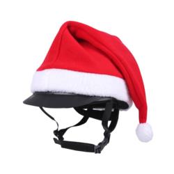 QHP czapka na kask CHRISTMAS red