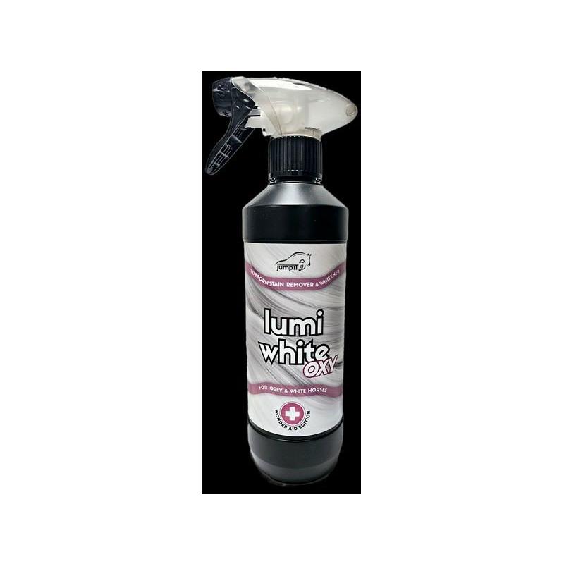 Lumi white OXY odplamiacz dla siwych      koni 500ml Jump it