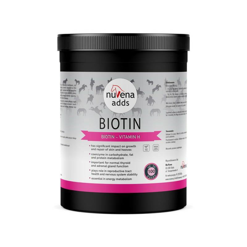 NuVena Biotin 1000g - biotyna dla koni