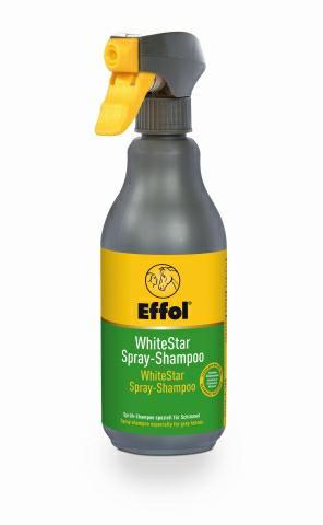 Szampon w spray`u dla siwych koni  White-Star Spray Shampoo 500ml Effol