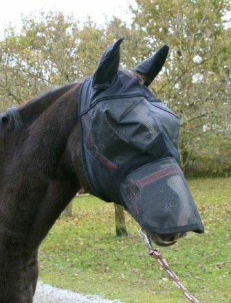 Maska przeciwowadowa dla konia z uszami i nozdrzami, Covalliero