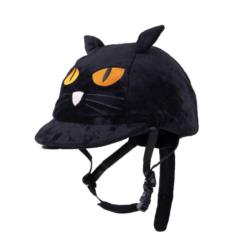 Czapka na kask QHP "Halloween Cat"